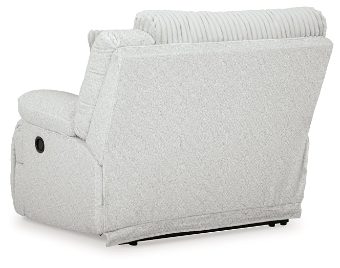 Seccional reclinable de 4 piezas de primer nivel con chaise longue