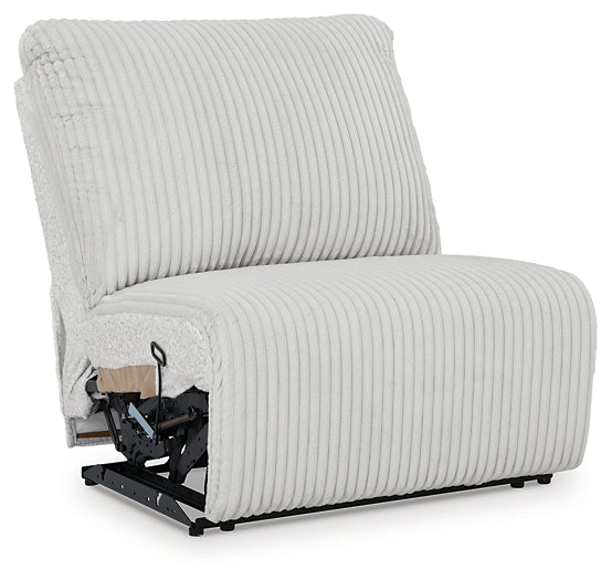 Seccional reclinable de 4 piezas de primer nivel con chaise longue