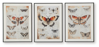 Juego de arte de pared Jossletts (3/CN)