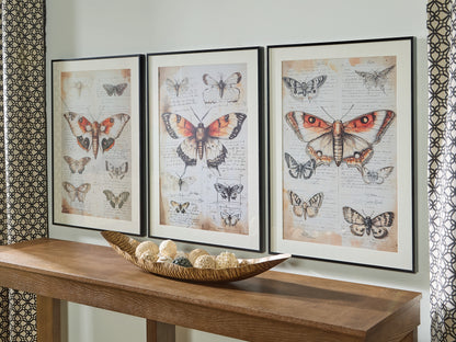 Juego de arte de pared Jossletts (3/CN)