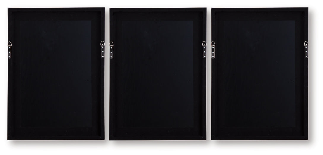 Juego de arte de pared Jossletts (3/CN)