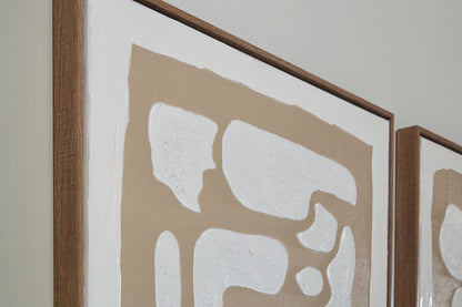 Juego de arte de pared Waldett (2/CN)