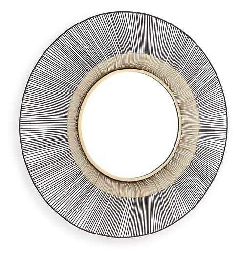 Espejo con acento Dallmen