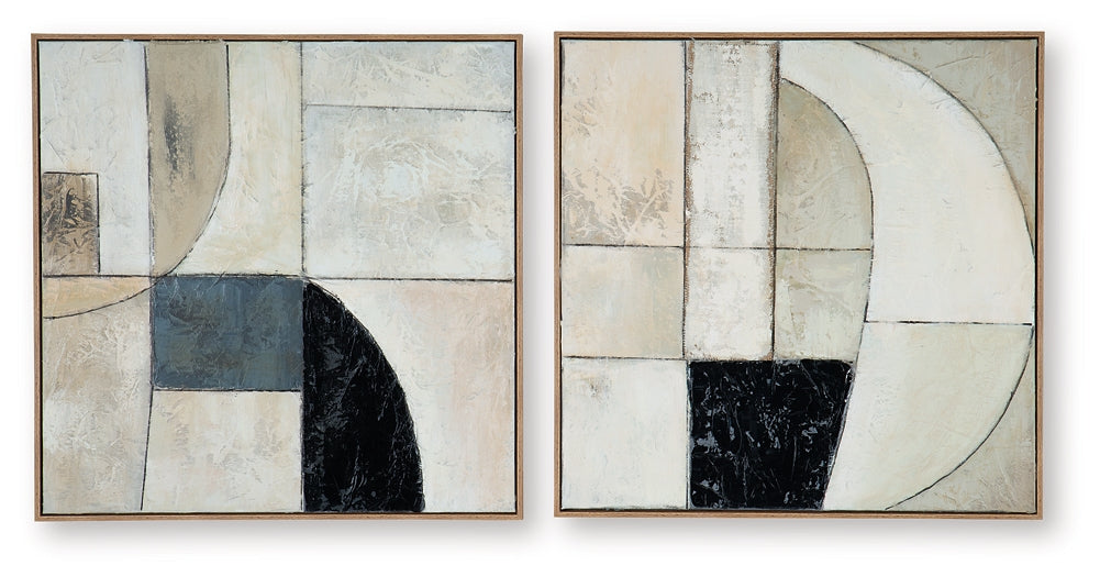 Juego de arte de pared Bexlen (2/CN)