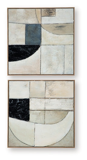 Juego de arte de pared Bexlen (2/CN)