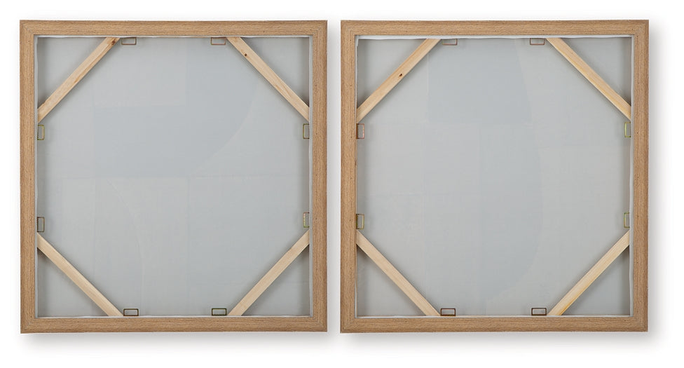 Juego de arte de pared Bexlen (2/CN)