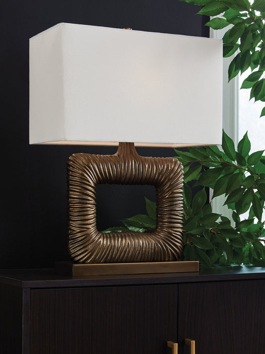 Lámpara de mesa de metal Garronby (1 unidad)