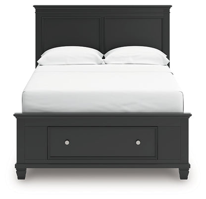 Lanolee Full Panel Storage Bed
