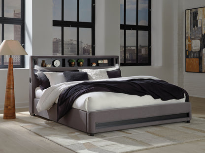 Cama tapizada California King de Verishaw