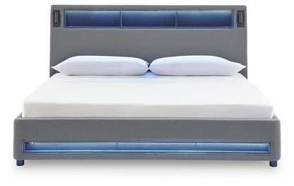 Cama tapizada California King de Verishaw