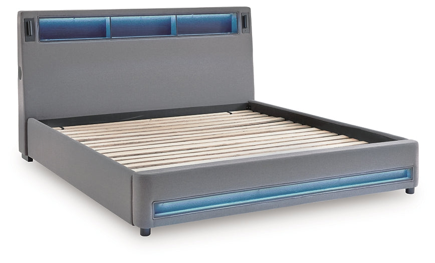Cama tapizada California King de Verishaw