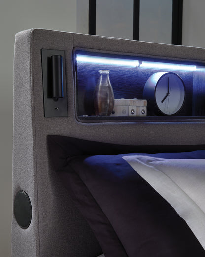 Cama tapizada California King de Verishaw