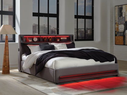 Cama tapizada Verishaw King