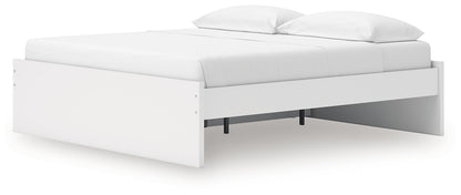 Onita King Platform Bed with 1 Side Storage