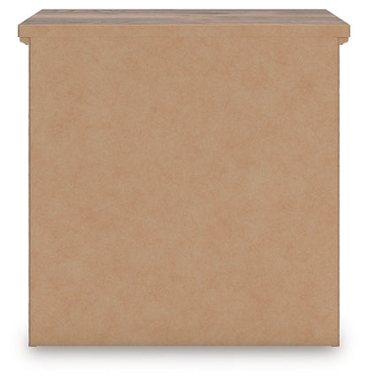 Rusticott Two Drawer Night Stand