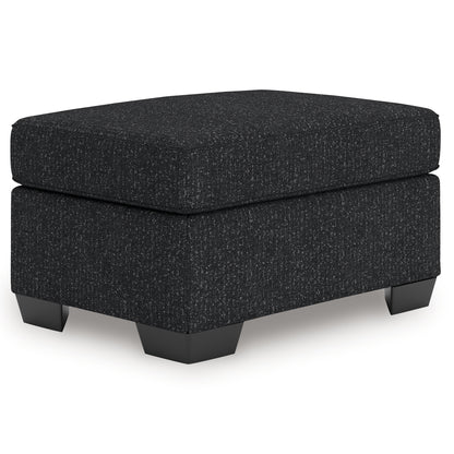 Jasmine Peaks Ottoman