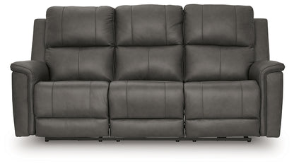 Bleckley PWR REC Sofa with ADJ Headrest