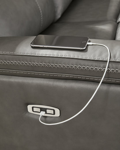 Bleckley 5-Piece Power Reclining Sectional