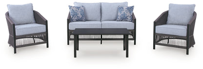 Bridges Beach Love/Chairs/Table Set (4/CN)