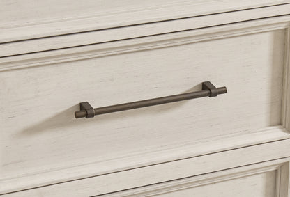 Shaybrock California King Panel Bed, Dresser, Mirror and Nightstand