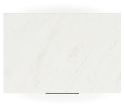 Cadmori Full Upholstered Panel Bed, Dresser, Mirror, Chest and Nightstand