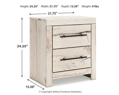 Lawroy Full Panel Headboard, Dresser, Mirror, Chest and Nightstand