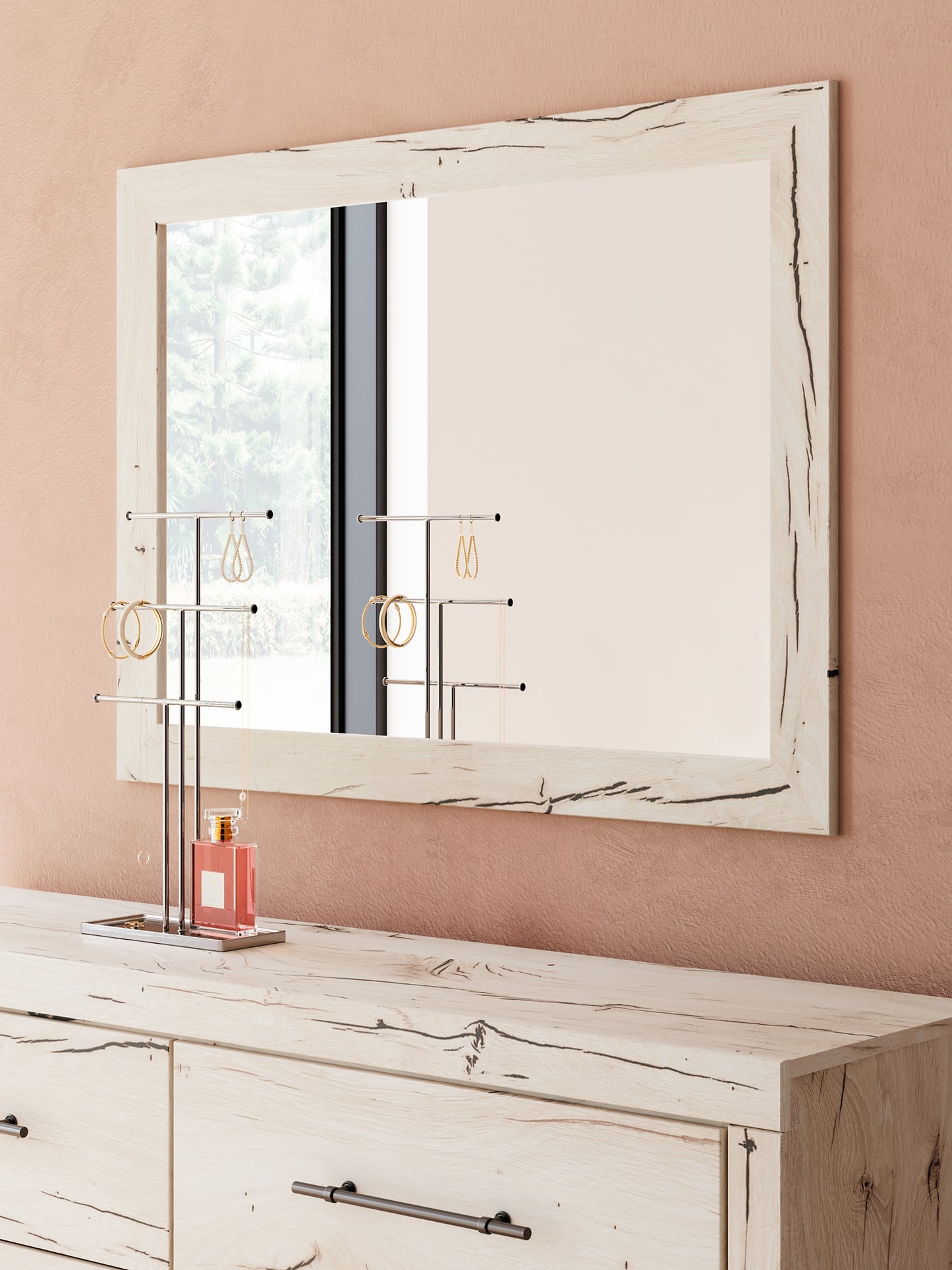 Lawroy Twin Panel Bed, Dresser, Mirror, Chest and Nightstand