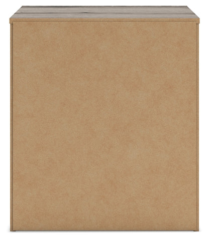 Graystorm Full Panel Bed with Mirrored Dresser, Chest and Nightstand