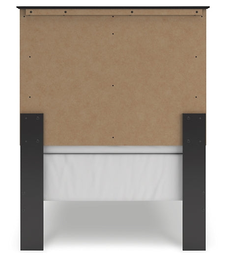 Maribel Twin Panel Bed, Dresser, Mirror, Chest and Nightstand