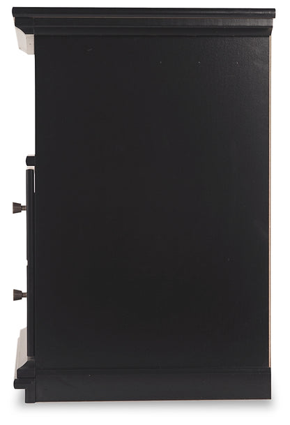 Maribel Twin Panel Bed, Dresser, Mirror, Chest and Nightstand