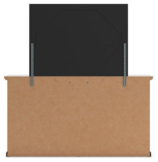 Maribel Queen Panel Bed, Dresser, Mirror and Nightstand