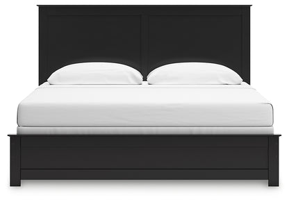 Maribel King Panel Bed, Dresser and Mirror