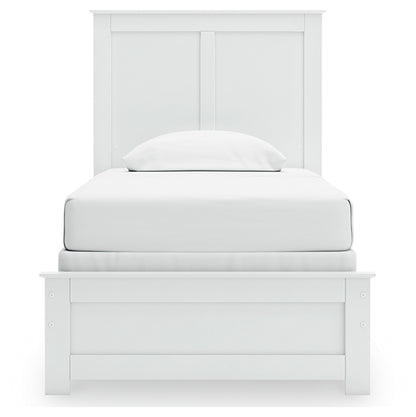 Bostwick Shoals Twin Panel Bed, Dresser and Mirror