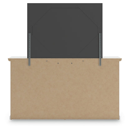 Bostwick Shoals Full Panel Bed, Dresser and Mirror