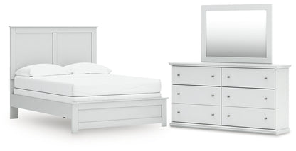 Bostwick Shoals Full Panel Bed, Dresser and Mirror