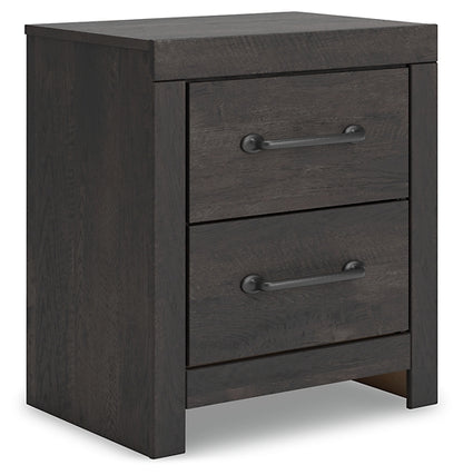 Hollivern Twin Panel Storage Bed, Dresser, Mirror, Chest and Nightstand