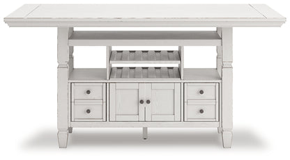 Robbinsdale Counter Height Dining Table and 6 Barstools