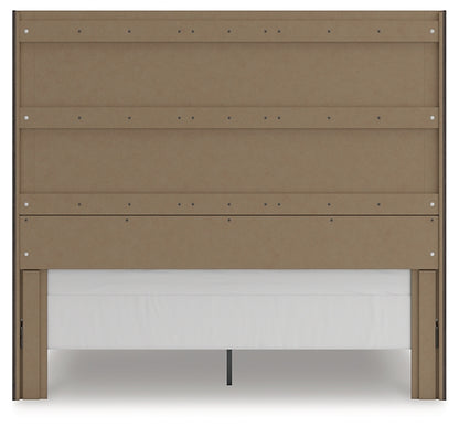 Fraluna King Panel Storage Bed, Dresser and Mirror