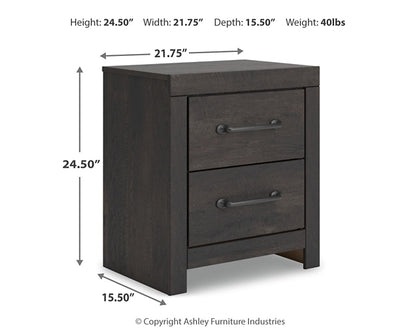 Hollivern Full Panel Bed, Dresser, Mirror, Chest and Nightstand