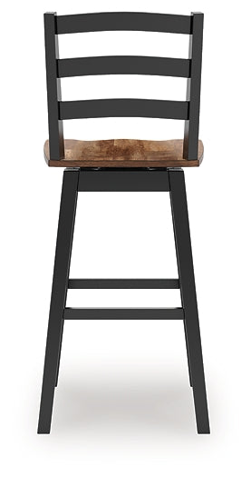 Wildenauer Tall Swivel Barstool (2/CN)