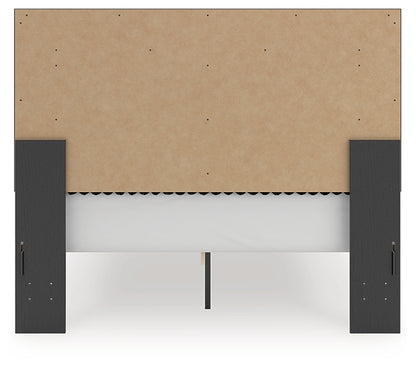 Zuraleus Queen Upholstered Panel Storage Bed