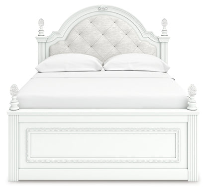 Kozlani Full Upholstered Panel Storage Bed