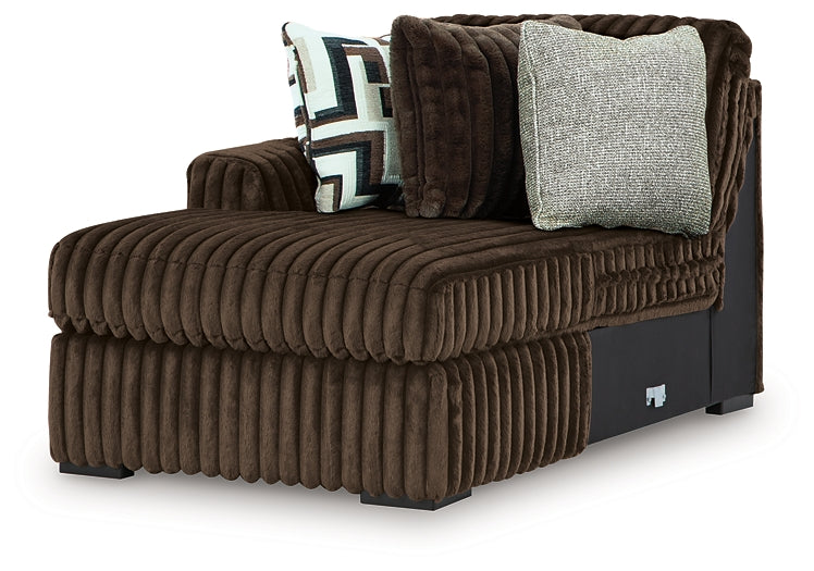 Seccional de 3 piezas con chaise longue Midnight-Madness