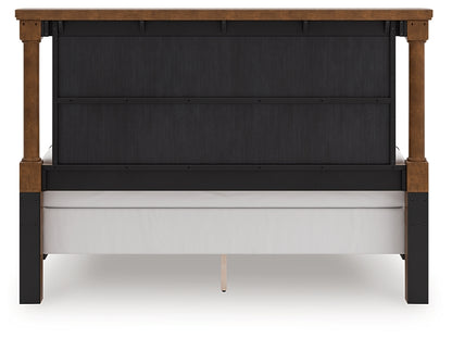 Cama con dosel Rowlenstown King