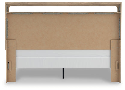 Kinlanni King Upholstered Panel Bed