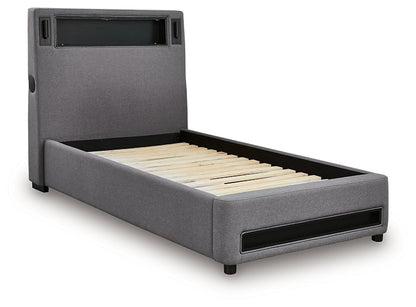 Verishaw Twin Upholstered Bed