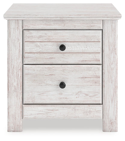 Makidern Two Drawer Night Stand