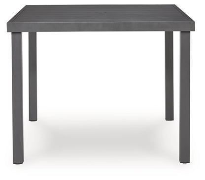 Rocky Creek Square Dining Table w/UMB OPT