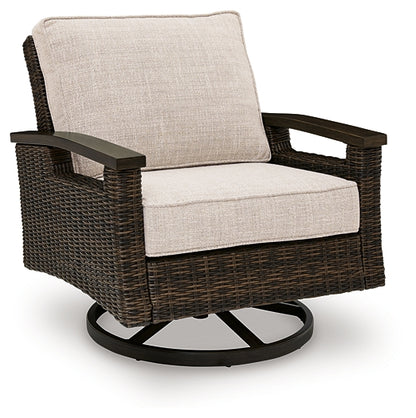 Monterey Point Swivel Lounge Chair (2/CN)