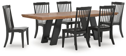 Greddinton Dining Table and 6 Chairs